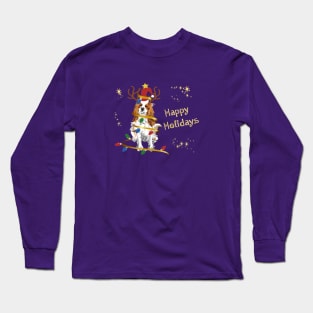 Cavalier King Charles Spaniel Holiday Gifts Long Sleeve T-Shirt